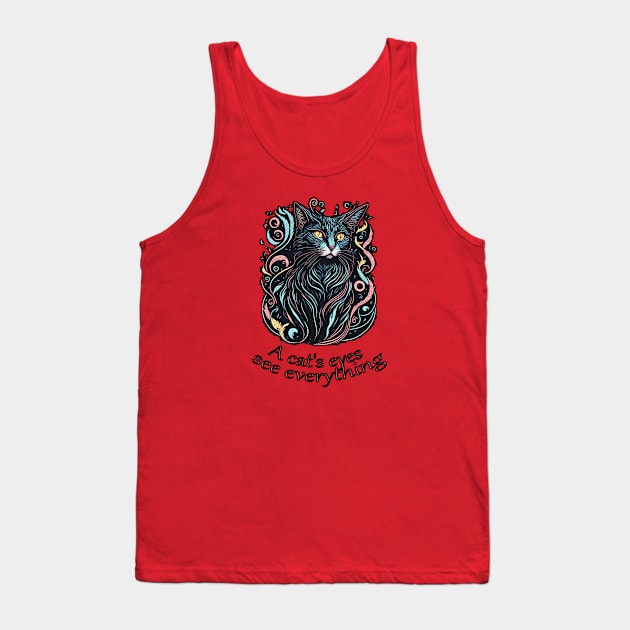 cats see Tank Top by ElArrogante